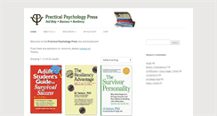 Desktop Screenshot of practicalpsychologypress.com