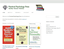 Tablet Screenshot of practicalpsychologypress.com